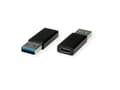 Pikkukuva 1 / 6: Value Adapter, USB 3.2 Gen 1, Type A - C, M/F, USB Type A, USB Type C, Musta