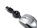 Miniatyrbild 3 av 4: Genius Computer Technology Micro Traveler V2, Optisk, USB Type-A, 1000 DPI, Silver