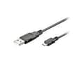 Miniatyrbilde 3 av 6: MicroConnect - USB-kabel - USB (hann) til Micro-USB type B (hann) - 5 m
