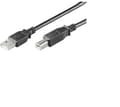Miniatyrbilde 6 av 6: MicroConnect USB 2.0 - USB-kabel - USB-type B (hann) til USB (hann) - USB 2.0 - 5 m - svart