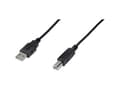 Pikkukuva 4 / 6: ASSMANN - USB-kaapeli - USB (han) til USB Type B (han) - USB 2.0 - 1 m - lajiteltu