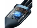 Miniatyrbilde 4 av 6: Baseus Flash Series II-kabel USB - USB Type C / Lightning / micro USB 100 W 1,2 m blå (CASS030003)