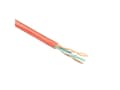 Miniatyrbilde 2 av 2: ACT CAT5E U/UTP patchkabel rød 100 m, Type: 100 m rull