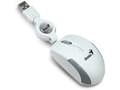 Miniatyrbilde 3 av 4: Genius Computer Technology Micro Traveler USB, Optisk, USB Type-A, 1200 DPI, Hvit