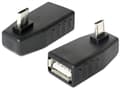 Miniatyrbilde 2 av 4: Delock - USB-adapter - USB (hunn) til Micro-USB type B (hann) - USB 2.0 OTG - 90°-kontakt