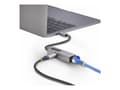Pikkukuva 6 / 6: StarTech.com 2GPD3-USB-C-ETHERNET, langallinen, USB Type-C, Ethernet, 5000 Mbit/s, harmaa