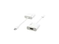 Miniatyrbilde 4 av 5: Kramer Electronics ADC-U31C/HF, 0,17 m, USB Type-C, HDMI Type A (Standard), Hankjønn, Hunkjønn, Rett