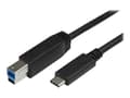 Miniatyrbild 2 av 6: StarTech USB C to USB B Printer Cable - 6 ft / 2m - USB C Printer Cable - USB C to USB B Cable - USB Type C to Type B (USB315CB2M) - USB-kabel - US...