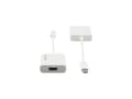 Miniatyrbilde 1 av 5: Kramer Electronics ADC-U31C/HF, 0,17 m, USB Type-C, HDMI Type A (Standard), Hankjønn, Hunkjønn, Rett
