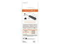Miniatyrbild 3 av 4: Vivanco VVITHUB20USB7IN1OUT, USB 2.0 Type-A, USB 2.0 Type-A, Svart, 0,1 m