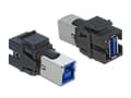 Miniatyrbilde 4 av 6: Delock - Modulinnlegg - USB 3.0 Type A - svart