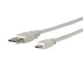 Miniatyrbilde 5 av 6: MicroConnect - USB-kabel - Micro-USB type B (hann) til USB (hann) - 3 m - grå