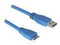 Miniatyrbilde 1 av 6: Delock - USB-kabel - USB-type A (hann) til Micro-USB Type B (hann) - USB 3.0 - 2 m
