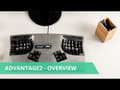 Miniatyrbilde 6 av 6: Kinesis Advantage2 KB600LFQ