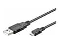 Miniatyrbilde 1 av 6: MicroConnect - USB-kabel - USB (hann) til Micro-USB type B (hann) - 1 m