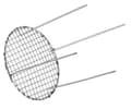 Miniatyrbild 1 av 3: Ventilnet Ø75 mm, rustfrit stål, type 195.3