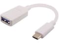 Miniatyrbilde 5 av 6: MicroConnect - USB-adapter - USB-type A (hunn) til USB-C (hann) - USB 3.2 Gen 1 - 20 cm - hvit