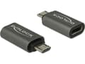 Pikkukuva 3 / 5: DeLOCK 65927, USB 2.0 Micro-B, USB Type-C, Antrasiitti