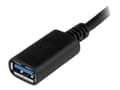 Pikkukuva 3 / 6: StarTech.com USB-C USB-sovitin - 6 tuumaa - USB-IF sertifioitu - USB-C USB-A - USB 3.1 Gen 1 - USB C-sovitin - USB Type C (USB31CAADP) - USB-soviti...