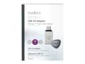 Miniatyrbilde 4 av 6: Nedis - USB-adapter - USB-C (hann) til USB-type A (hunn) - USB 3.0 - aluminium