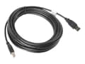 Pikkukuva 2 / 6: Lanberg - USB-kaapeli - USB (han) til USB Type B (han) - USB 2.0 - 5 m - lajiteltu