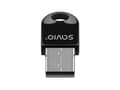 Miniatyrbilde 3 av 5: Savio BT-060, USB Type-A, USB 2.0, Hunkjønn, Svart, PC, China