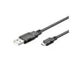 Miniatyrbilde 4 av 6: MicroConnect - USB-kabel - USB (hann) til Micro-USB type B (hann) - 5 m