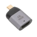 Miniatyrbillede 5 af 11: USB-C til HDMI-adapter 4K 60Hz, bærbar USB 3.1 Type-C til HD Multimedia Interface-konverter til bærbar computer og pc