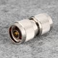 Miniatyrbillede 2 af 9: 2-pak 50 Ohm messing N-type han til han lige adapterstik
