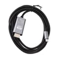 Pikkukuva 2 / 11: USB C–HDMI-kaapeli 4K 30Hz, Plug & Play UHD Type C–HDMI-sovitinkaapeli