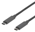 Miniatyrbillede 2 af 3: USB3.1 TYPE C TO C GEN2 3A 1m SPACE GREY PP BAG