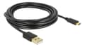 Miniatyrbilde 1 av 2: DeLOCK USB 2.0 cable Type-A to Type-C 3 m