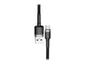 Pikkukuva 2 / 5: Baseus Cafule USB 2.0 USB Type-C cable 3m Black Grey