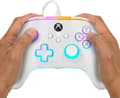 Miniatyrbillede 6 af 6: PowerA Lumectra Advantage Wired Controller, hvid, Xbox / PC