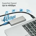 Pikkukuva 7 / 8: Edimax USB4/Thunderbolt3 Cable, 40G, 1meter, Type C to Type C