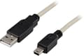 Miniatyrbillede 1 af 3: DELTACO USB 2.0 kabel Type A Han - Type Mini B Han 0,5m