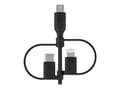 Pikkukuva 5 / 6: Belkin Boost 3 i 1 kabel, Lightning, Type C, Micro USB