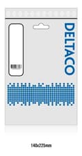 Miniatyrbilde 3 av 3: DELTACO USB 3.1 Kabel, Gen 1, Type C - Type C, 1m, hvit