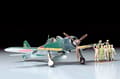 Miniatyrbillede 1 af 2: Tamiya 1/48 A6M5c Type 52 Zero Fighter