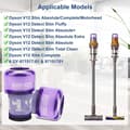 Miniatyrbillede 2 af 4: 3-pak HEPA-filter til Dyson V12 Detect Slim Absolute