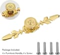 Miniatyrbillede 2 af 4: Vintage guld møbelhåndtag sæt (4 stk.)