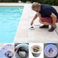 Miniatyrbild 5 av 5: 20-pack Skimmerfilter, Resistent Nylon, Poolskimmerfilter, Filter, Dammskydd, Vit