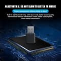 Miniatyrbillede 4 af 6: Bluetooth USB-adapter med Bluetooth 5.1-modtager og 3,5 mm lydkabel.