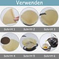 Miniatyrbild 5 av 6: Koniskt kaffefilterpapper droppfilterpapper - 200 ark