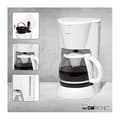 Miniatyrbild 3 av 5: Kaffebryggare - CLATRONIC - KA 3473 - 14 koppar - Filter - Vit
