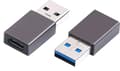 Pikkukuva 1 / 2: C-Tech cb-ad-usb3-cf-am USB 3.2 Type-C - USB A -adapteri Hopea