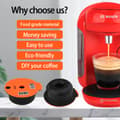 Miniatyrbilde 4 av 11: Kaffefilter påfyllbare kaffekapsler 220 ml