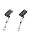 Pikkukuva 1 / 3: 2-Pack Type-C - Android-sovitin lataukseen ja tiedonsiirtoon