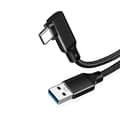 Miniatyrbillede 2 af 5: Albue Type-C datakabel Black L