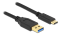 Miniatyrbild 2 av 2: SuperSpeed USB (USB 3.2 Gen 2) Cable TypeA to USB TypeC™ 3 m